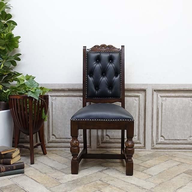 ダイニングチェア 食卓 椅子 イス チェア 英国 アンティーク調