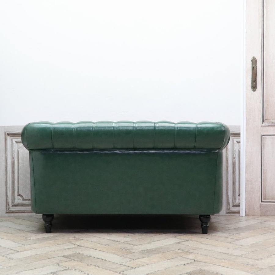 チェスターフィールドソファ 2人掛け 2P 二人 アンティーク