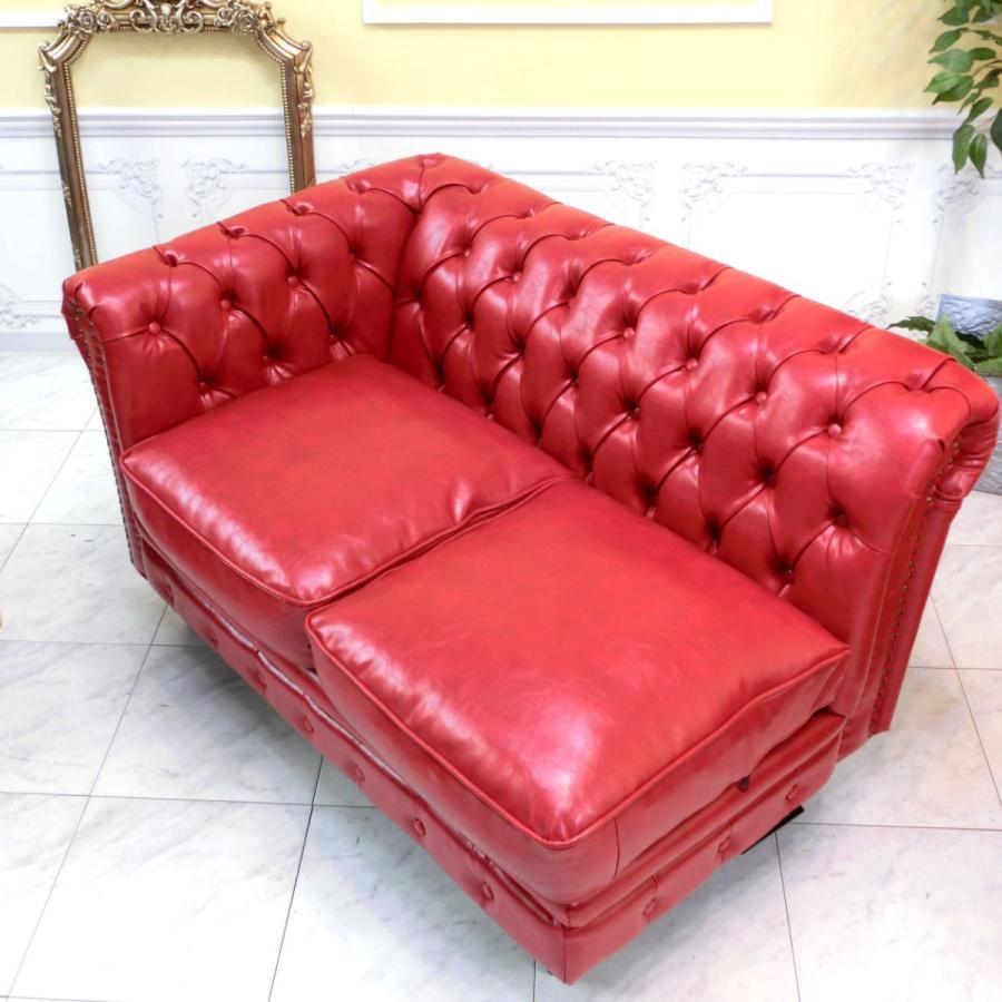 チェスターフィールドソファ 4人掛け チェスターフィールドソファー