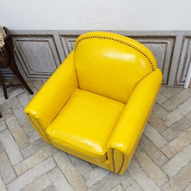 1人掛け ソファ 一人掛け ソファー アールデコ風 シンプル 北欧