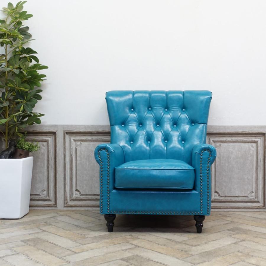 昭和レトロソファ アンティーク ウィングチェア 1人 一人掛け 1P 1