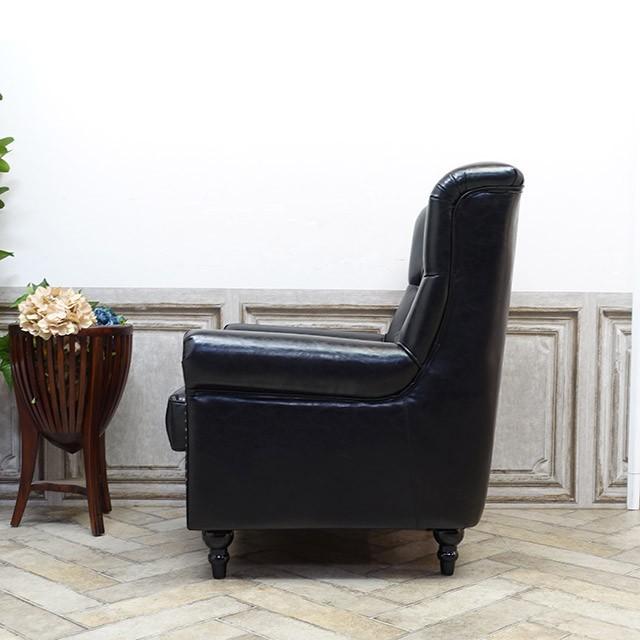 昭和レトロ ソファ アンティーク ウィングチェア 1人 一人掛け 1P 1