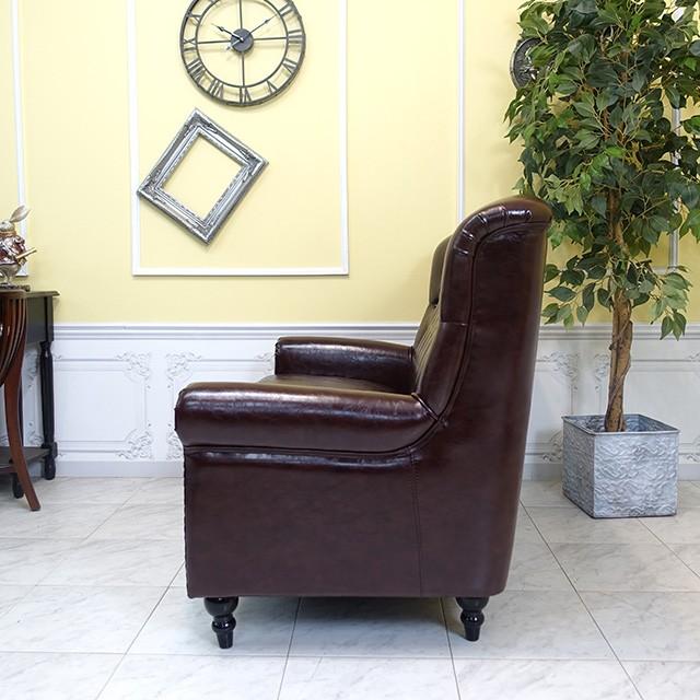 洋一 1/4ウィングチェア2人用 ウィンザーチェア 2脚セット Aタイプ ボウバックチェア BC-8624