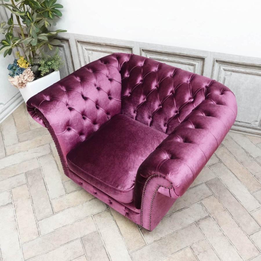 チェスターフィールドソファ チェスターフィールドソファー 1人掛け