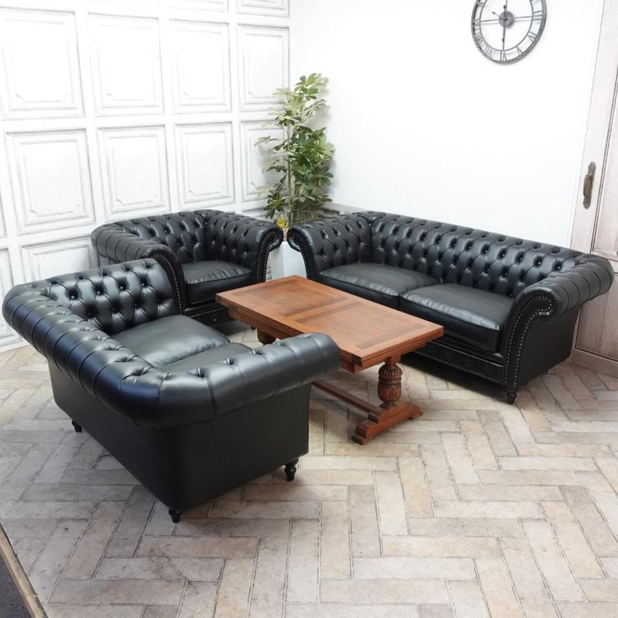 チェスターフィールドソファ チェスターフィールドソファー 2人掛け