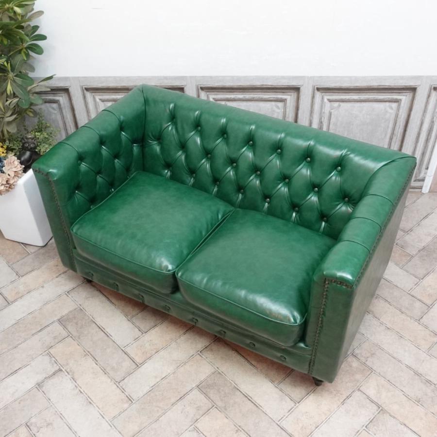 チェスターフィールドソファ チェスターフィールドソファー 2人掛け