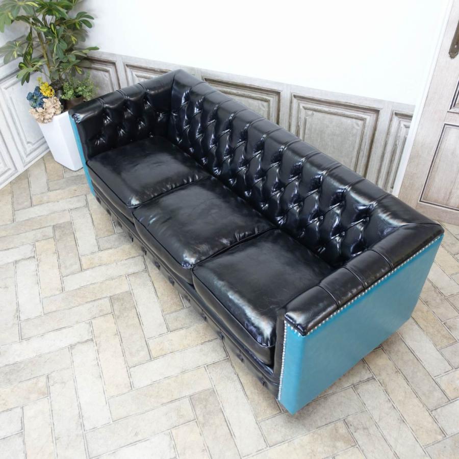 チェスターフィールドソファ 3P 英国 3シーター 三人 3人掛け