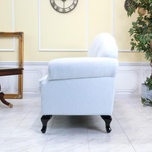 アンティークトリプルソファ シェルファ 三人掛け 3P 3シーター アーム