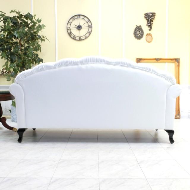 アンティークソファ ソファー シェルファ 三人掛け 3P 3シーター