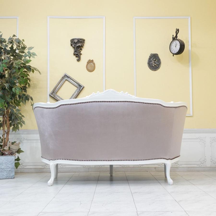 ♡e様限定♡ロココツインソファ♡ アウトレットソファ カウチソファ 2人掛け ロココ調家具 z1073-s