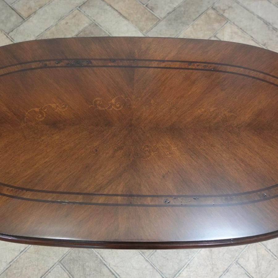 アウトレット コーヒーテーブル ローテーブル センターテーブル ロココ