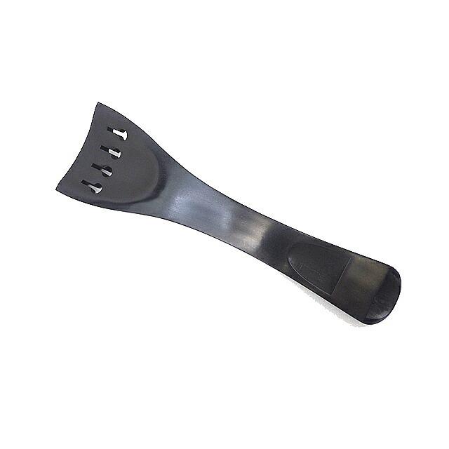 【新品】コントラバス用 テールピース エボニー フレンチ型 コントラバス テールピース エボニー 3/4 Bass Tailpiece