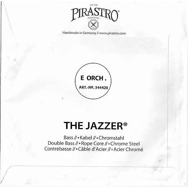 ジャザー E線 コントラバス弦 ピラストロ PIRASTRO The JAZZER Bass E
