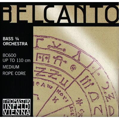 コントラバス弦 ベルカント Thomastik BELCANTO BC600 set
