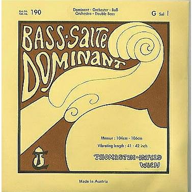 コントラバス弦セット ドミナント Thomastik Dominant Bass set #196