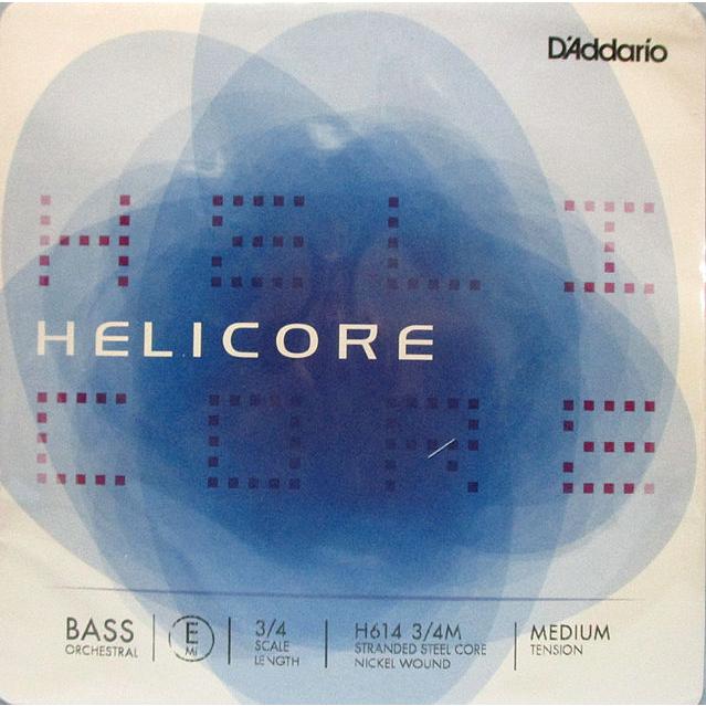 E線 H614 コントラバス弦 ヘリコア オーケストラ D'Addario Helicore Bass Orchestral E H614の画像