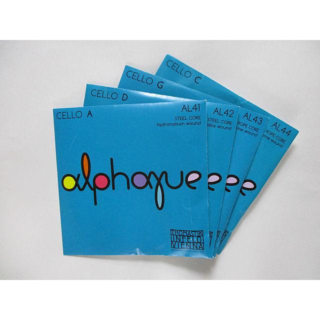 チェロ弦セット アルファユー(アルファイユ) alphayue set Cello