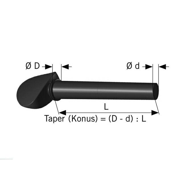 Herdim Multi Peg Shaper Cello #730801 チェロ用ペグシェイパー：マルチ_1