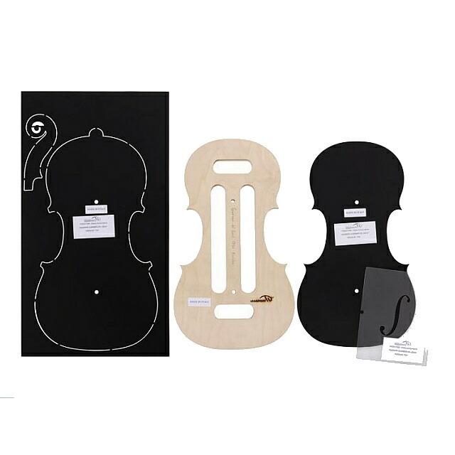 Pietro Guarneri 1740 Baron Knoop Violin Templates 5-piece set #ITPG1740GN バイオリン製作型