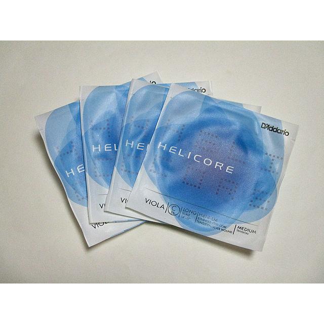 ビオラ弦 ダダリオ「ヘリコア」セット  D'Addario Helicore Viola H410setの画像