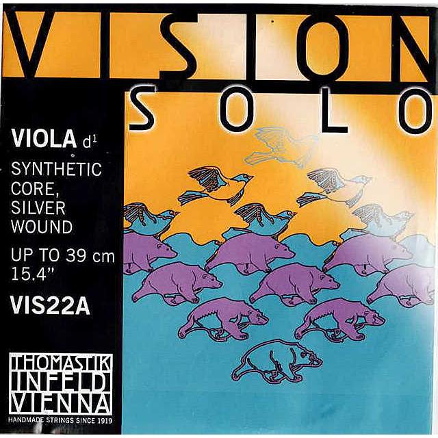 ビオラ弦 D線シルバー仕様 ビジョン ソロ セット <br>VISION Solo D-sv set for Violaの画像