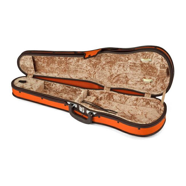 東洋楽器 UL シェル R ブラウン 4/4サイズ用 バイオリンケース : chuya