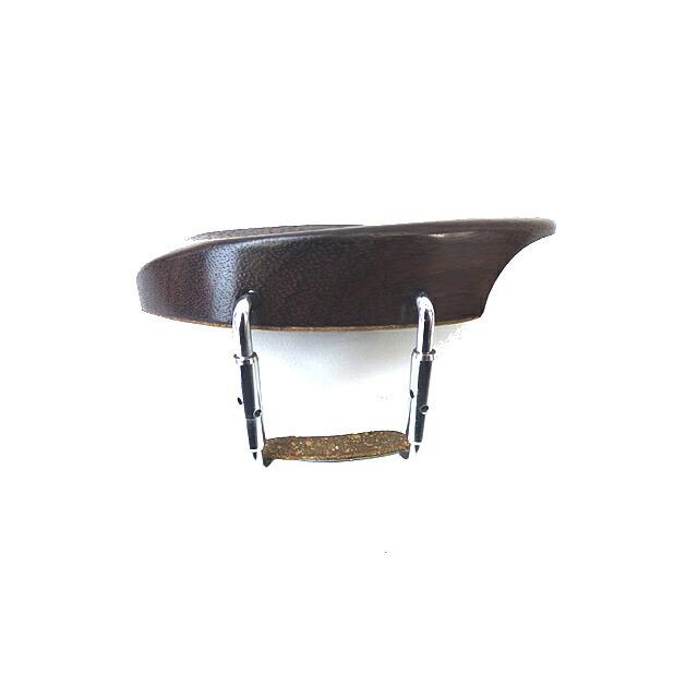 Violin Chinrest Rosewood Stuber Regular Chrome Bracket バイオリンあご当 ロースウッド