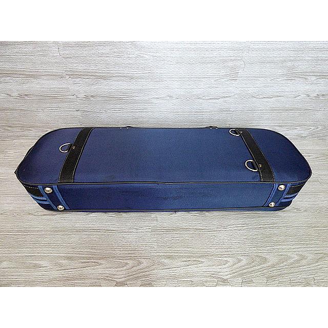 訳あり バイオリンケース 4/4 ブルー Oblong Violin Case Blue : 底値