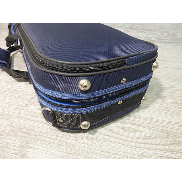 訳あり バイオリンケース 4/4 ブルー Oblong Violin Case Blue : 底値