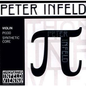 E線プラチナ D線シルバー バイオリン弦 セット PETER INFELD (E-PT D