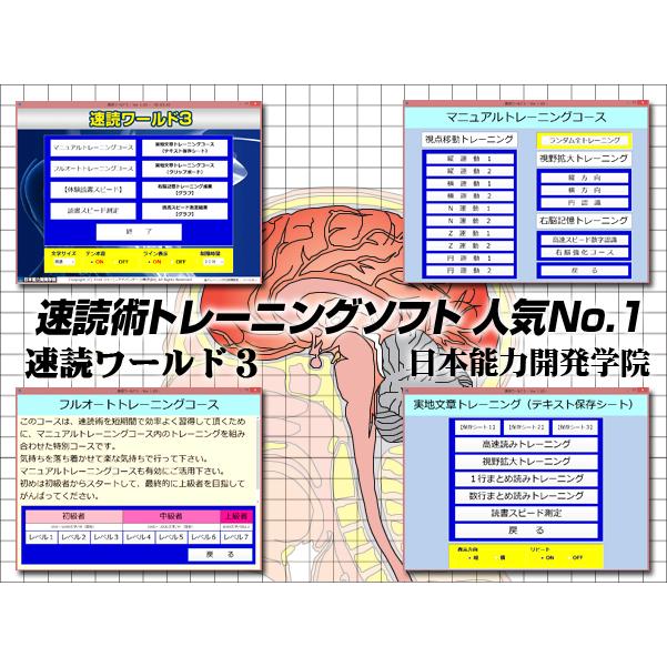 公式 ｃｄ４枚組 速読術トレーニングソフト 速読術の教科書ｐｄｆ版 記憶力 ソフト 速読記憶力 ソフト 速読式 タイピング練習 ソフト 40jaskitp R2 S 日本能力開発学院 Axs資格学院 通販 Yahoo ショッピング