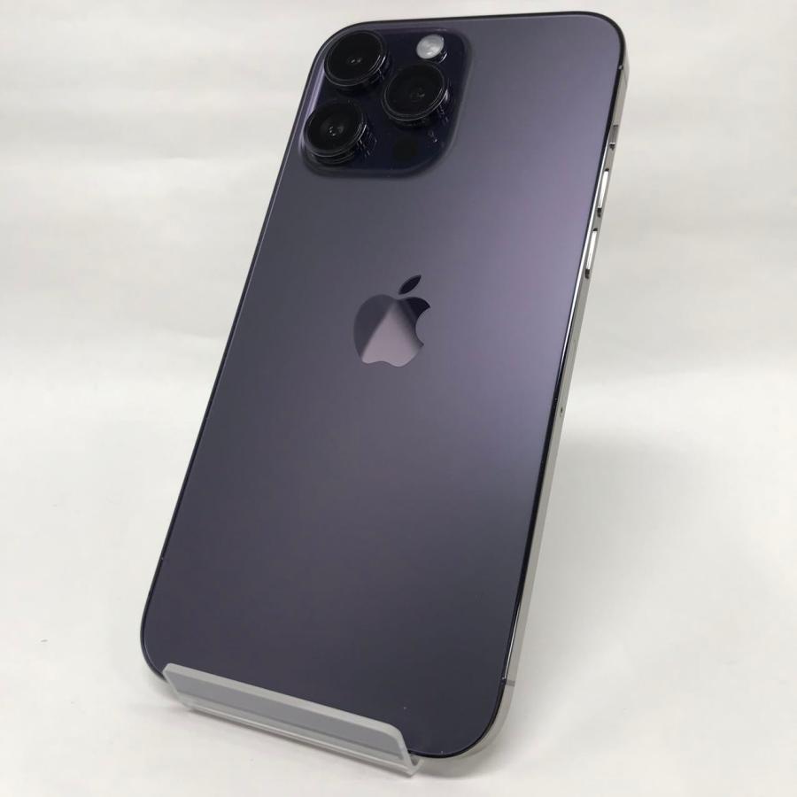 中古Aランク iPhone14 Pro Max 512GB ディープパープル バッテリー最大 