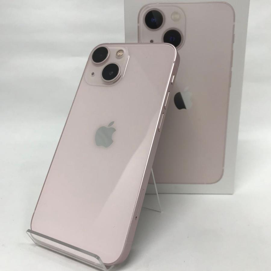 【中古Bランク】iPhone13 mini 128GB ピンク バッテリー最大容量84% SIMロック解除 SIMフリー MLJF3J/A スマホ スマートフォン 本体 Apple アップル｜sokutei｜02