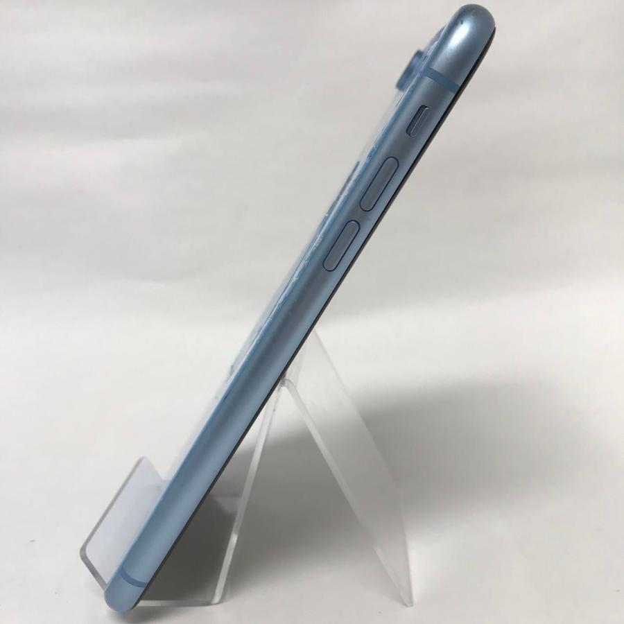 iPhone XR 中古Jランク 64GB ブルー バッテリー最大容量82% SIMロック