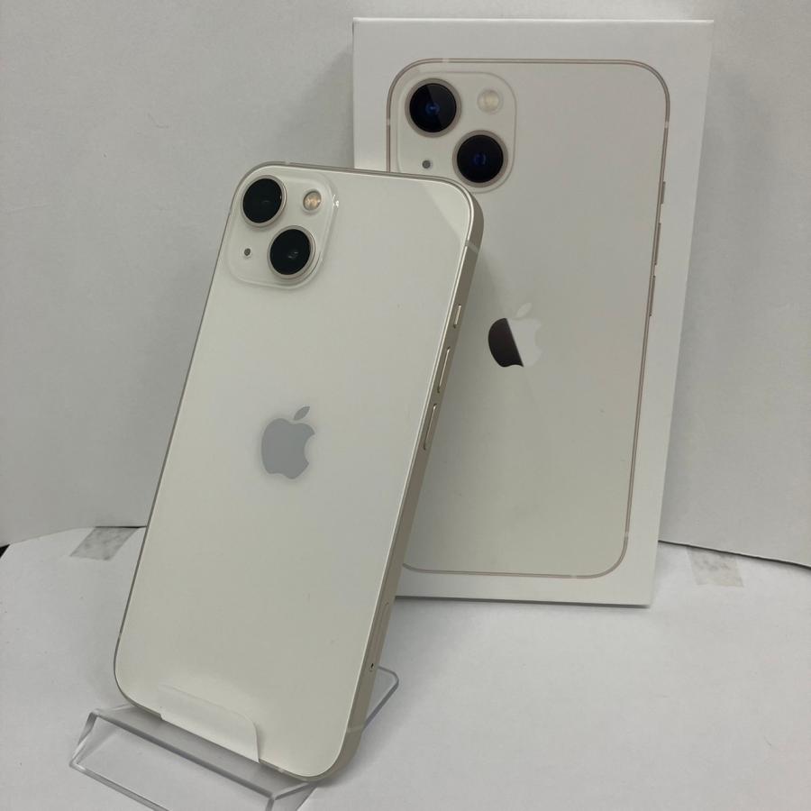 iPhone13 128GB スターライト バッテリー最大容量　100% スマホ 【未使用品】iPhone13 128GB スターライト バッテリー最大容量