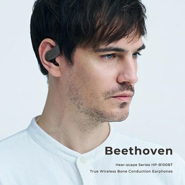 radius（ラディウス） 完全ワイヤレス Bluetooth 骨伝導イヤホン Hear