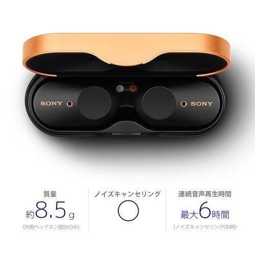 SONY ノイズキャンセル機能搭載 完全ワイヤレスイヤホン WF-1000XM3 SONY ノイズキャンセル機能搭載 完全ワイヤレスイヤホン WF-1000XM3(B