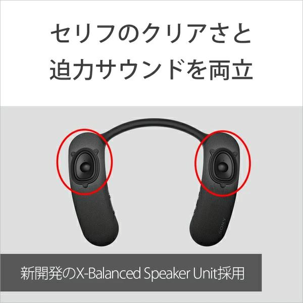 SONY ソニー ワイヤレスネックスピーカーBRAVIA Theatre U HT-AN7