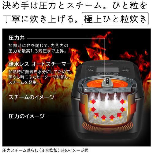 HITACHI 日立 圧力 スチーム IHジャー 炊飯器 ふっくら御膳 5.5合炊き 