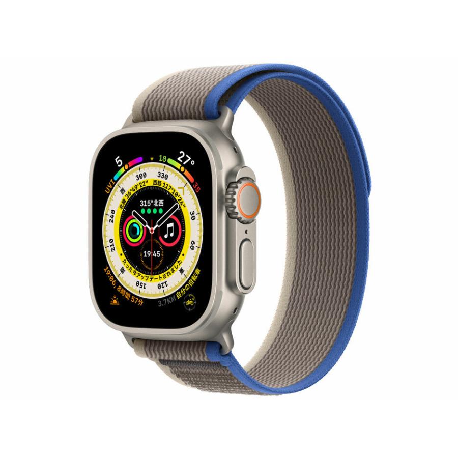 Apple Watch Ultra GPS+Cellularモデル 49mm MQFV3J/A [ブルー/グレイトレイルループ M/L] 買取価格比較