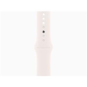 Apple Apple Watch Series 11 GPSモデル 46mm MEV74J/A スマートウォッチ [ローズゴールド・ライトブラッシュスポーツバンド M/L][ラッピング可]の画像