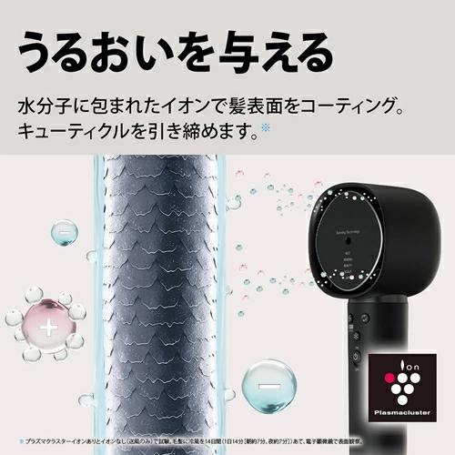 3ヶ月　SHARP Plasmacluster ドライヤー IB-WX902-B プラズマクラスター SHARP シャープ Plasmacluster Beauty プラズマ