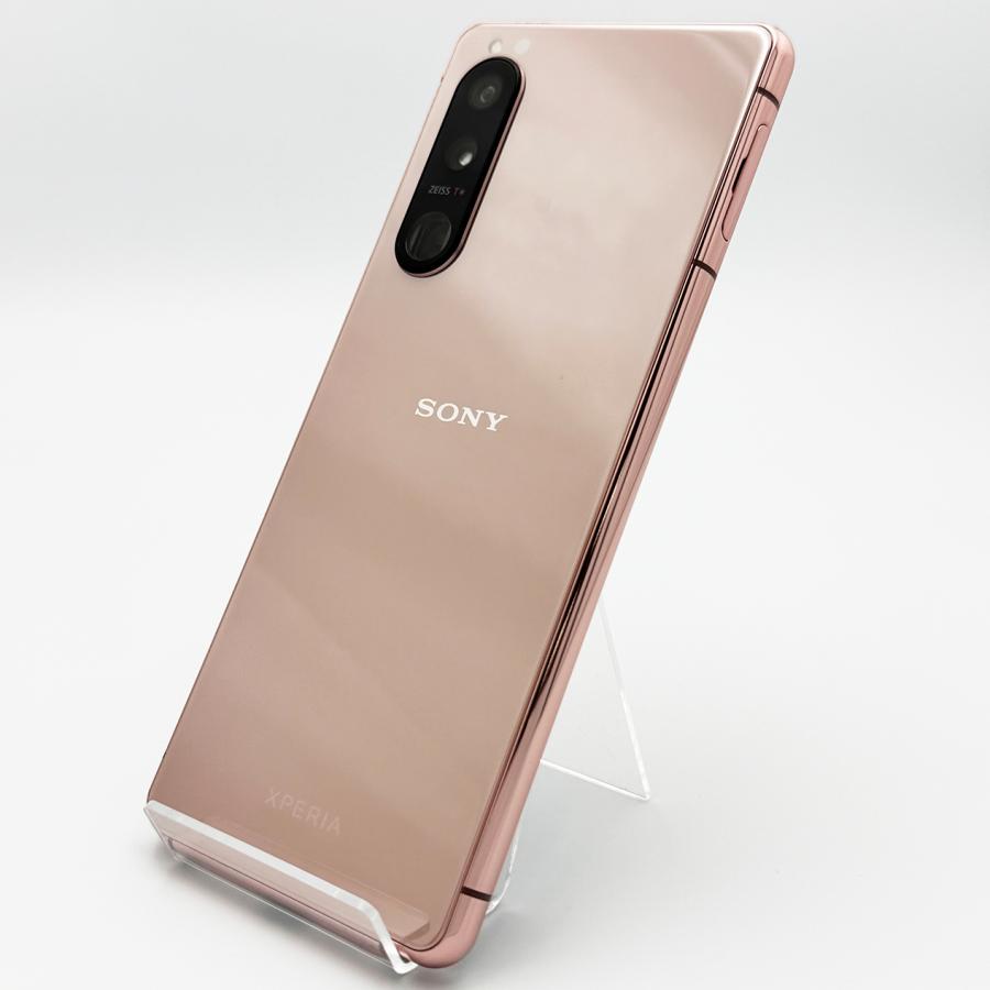 Xperia 安心の1年保証！SONY 5 III XQ-BQ42 256GB 本体 ピンク 中古 