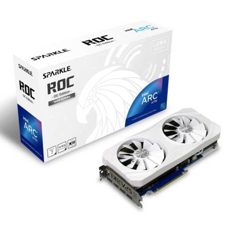 SPARKLE Intel Arc A770 ROC Luna OC Edition SA770RW-16GOC SPARKLE Intel Arc A770 ROC Luna OC Edition SA770RW-16GOC