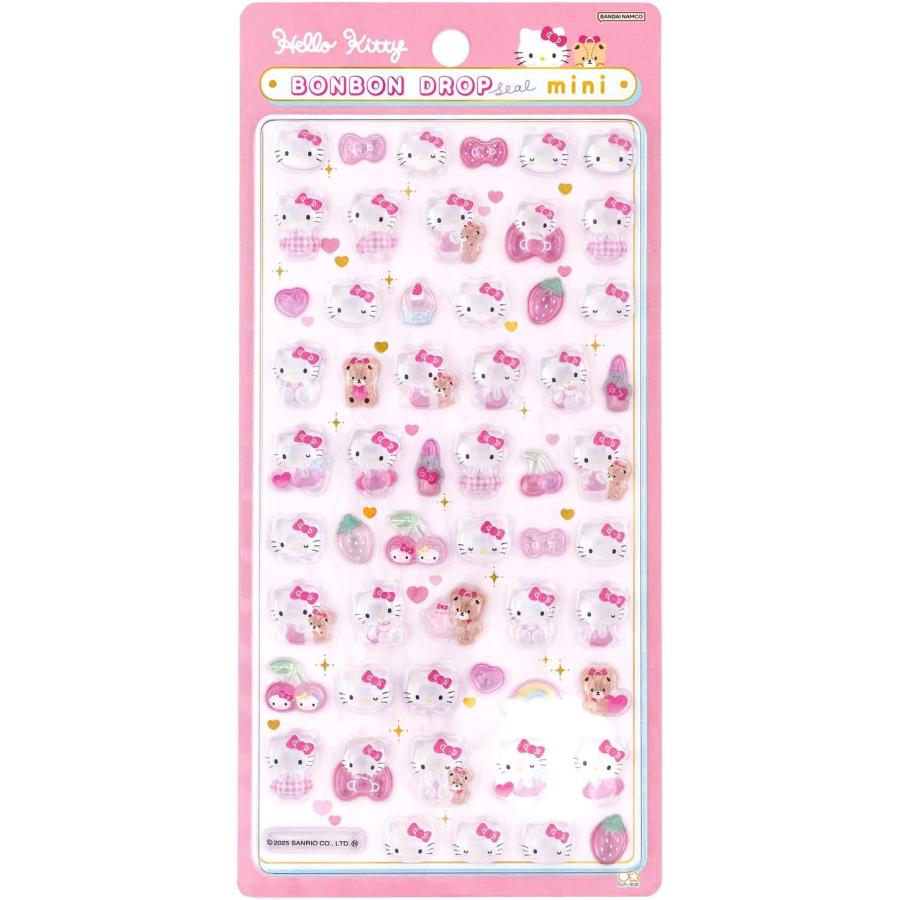 ボンボンドロップシールミニ ハローキティ ピンク サンリオ[S8815070