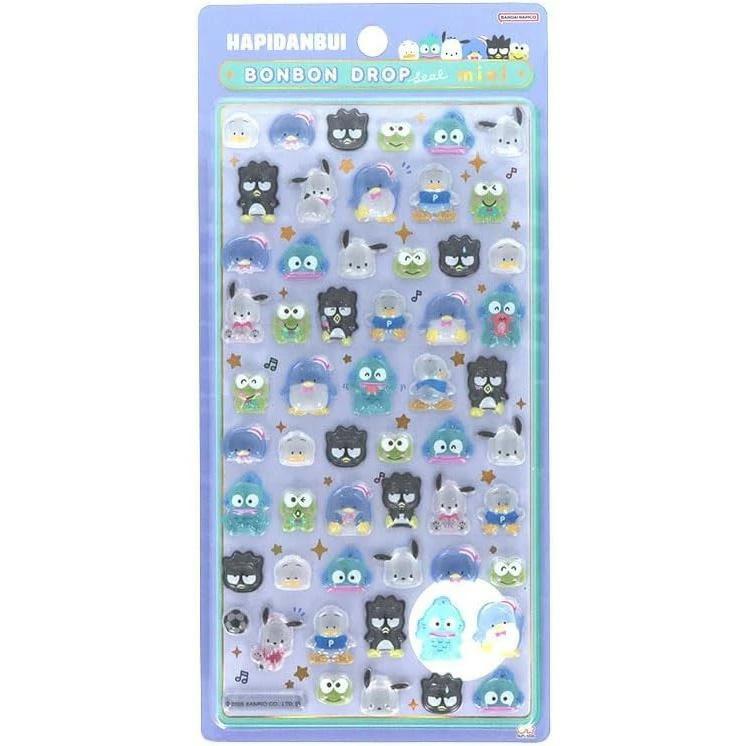 サンスター文具 ボンボンドロップシールミニ はぴだんぶい [S8815135