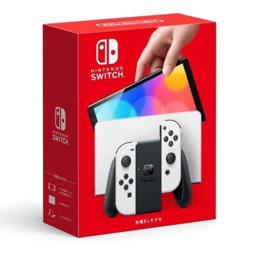 上品な NintendoSwitch(有機ELモデル)Joy-Con(L)(R)ホワイト 家庭用ゲーム本体