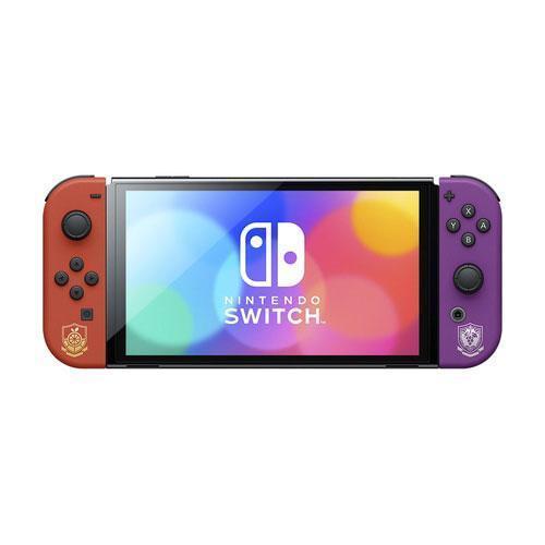 【訳あり】Nintendo Switch 本体(有機ELモデル) スカーレット・バイオレットエディション ポケットモンスター  RLOGI【ラッピング対応可】｜sokutei｜02