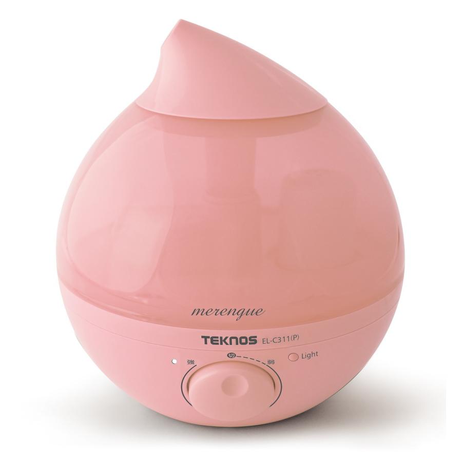 Teknos テクノス 滴型超音波加湿器 2 8lメレンゲピンク El C311 P ラッピング不可 測定の森 2号店 通販 Yahoo ショッピング