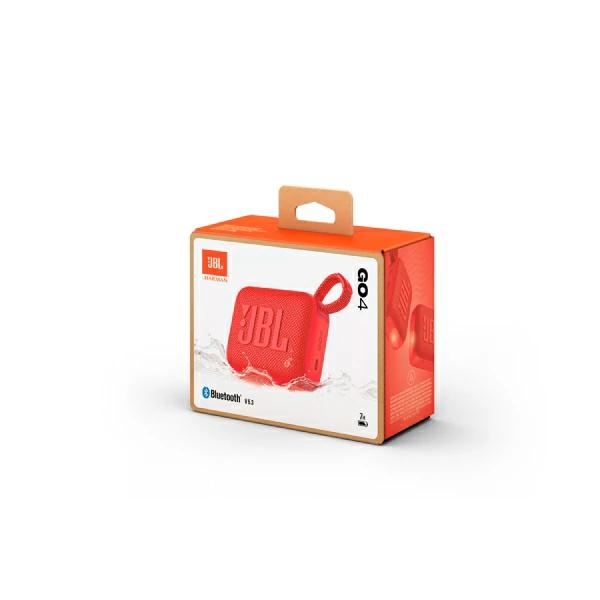 JBL 防塵防水対応ポータブルBluetoothスピーカー GO 4 [レッド